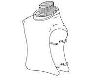 Cape with Inner Collar