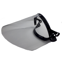 Type II + Helmet Mounting Bracket with Visor Bracket and 880T Visor (T2MBVB880T - Three Quarter)