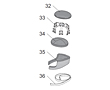 DLX Suspension Kit Includes Items 27 and 32 Thru 36