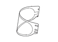 Outer Lens, 0.0075 Inch (in), Perforated (25 Pack)