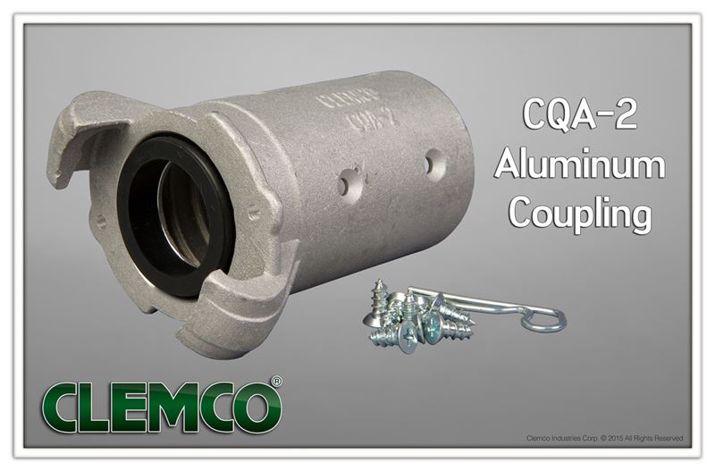 Item # 00569, Model CQA-2 Aluminum Quick Coupling On KLEEN BLAST