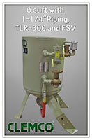 6.0 Cubic Feet (ft³) Classic Blast Machine with TLR300 FSV-01187-4