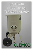 6.0 Cubic Feet (ft³) Classic Blast Machine with TLR300 MQV-23769-1
