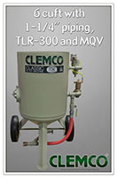 6.0 Cubic Feet (ft³) Classic Blast Machine with TLR300 MQV-23769-4