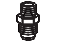 Adaptor, 3/8 Inch (in) Hose to 1/4 Inch (in) Pipe