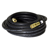 Bullard Resp SAR Air Supply Hose V10 3/8" ID Starter Ind Interchange 50' Black (469650 - Front)
