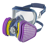 Medium/Large Size OV/AG P100 Integra Reusable Half Mask for Multiple Gases Medium/Large Size OV/AG P100 Integra Reusable Half Mask for Multiple Gases