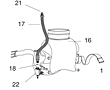 Belt Assembly, 2 Inch (in), Cape, Red, with Inner Collar, Breathing Tube, Washer, Breathing Tube 6 Pack, O-Ring, and Air Control Valve with Belt