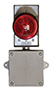Remote Audible/Visual Strobe with Conduit Box Remote Audible/Visual Strobe with Conduit Box