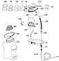 Replacement Parts for Apollo 600 Low Pressure (LP) Supplied-Air Respirator System