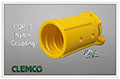 Model CQP-3 Nylon Blast Hose Quick Coupling (08414) - 2