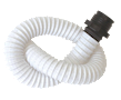 Bullard Resp PAPR Breathing Tube Short Length 22" Threaded Connector (PAHBTXS - Front)