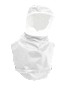 Bullard Resp SAR/PAPR RT Hood Tychem SL Acetate 0.020" Double Bib Inflatable Neck Cuff Threaded (RT2T - Front)