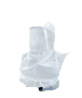 Bullard Resp SAR RT Assembly Disposable RT4 Hood Tychem SL Acetate 0.020" Double Bib Sport Neck Cuff RTBT Clamp (RT4DA - Front)