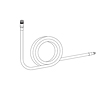 Respirator Hose, 1/2 Inch (in) X 50 Feet (ft) (Alternate)