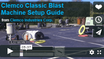 Clemco Classic Blast Machine Setup Guide