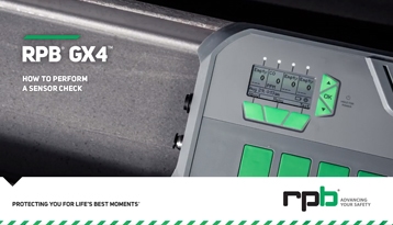 How To Perform a Sensor Check | GX4 Gas Monitor | RPB Safety 