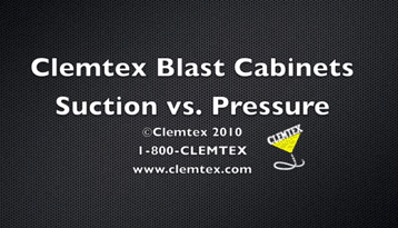 Suctions vs. Pressure Blast Cabinets