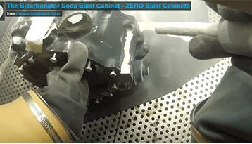 The Bicarbonator Soda Blast Cabinet – ZERO Blast Cabinets